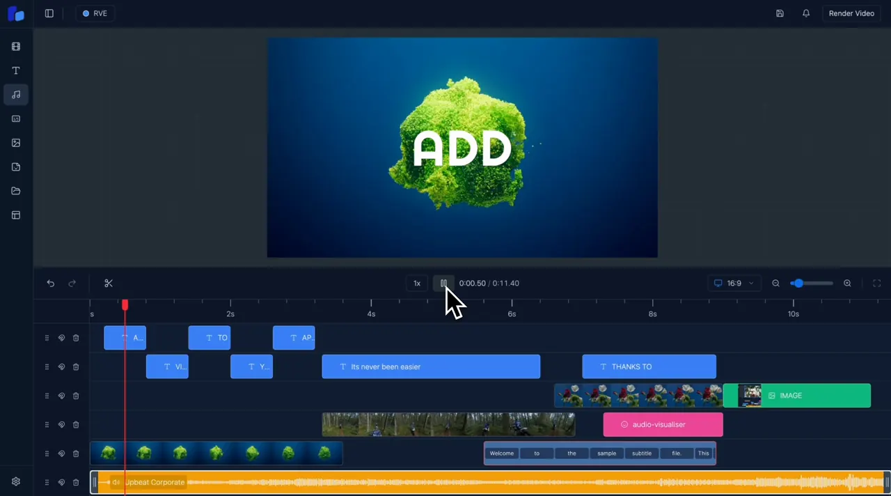 React Video Editor Preview