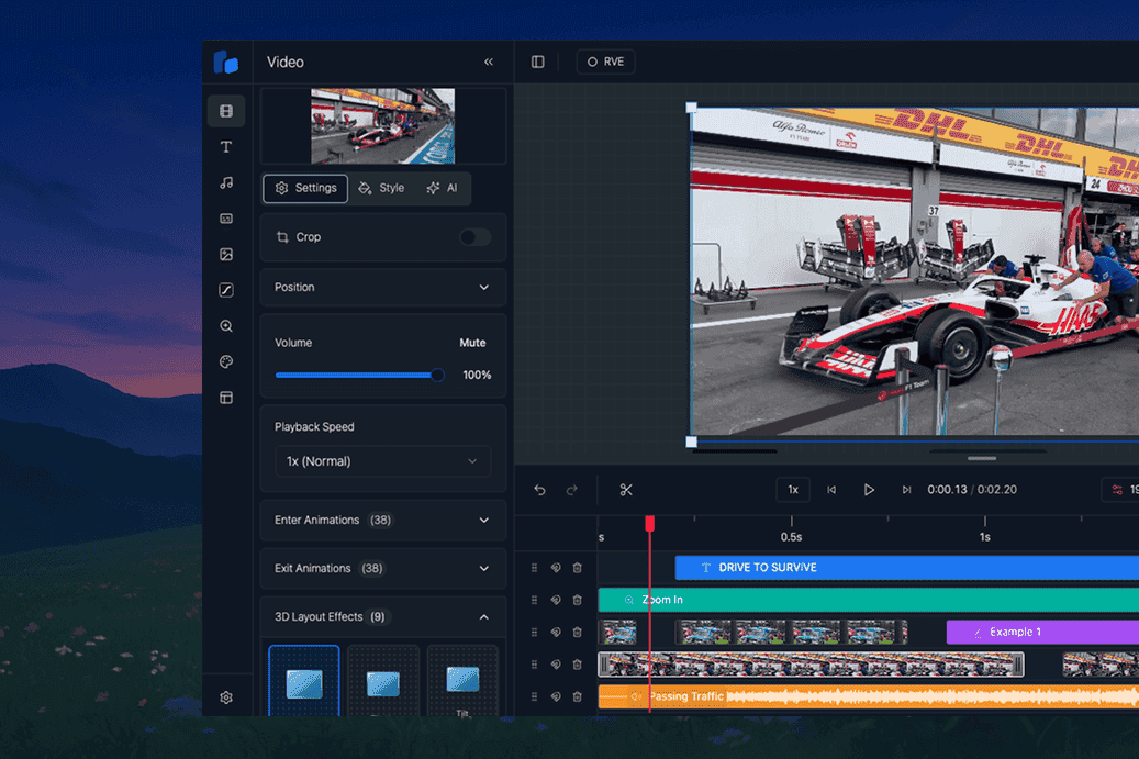 RVE V8 source template editor