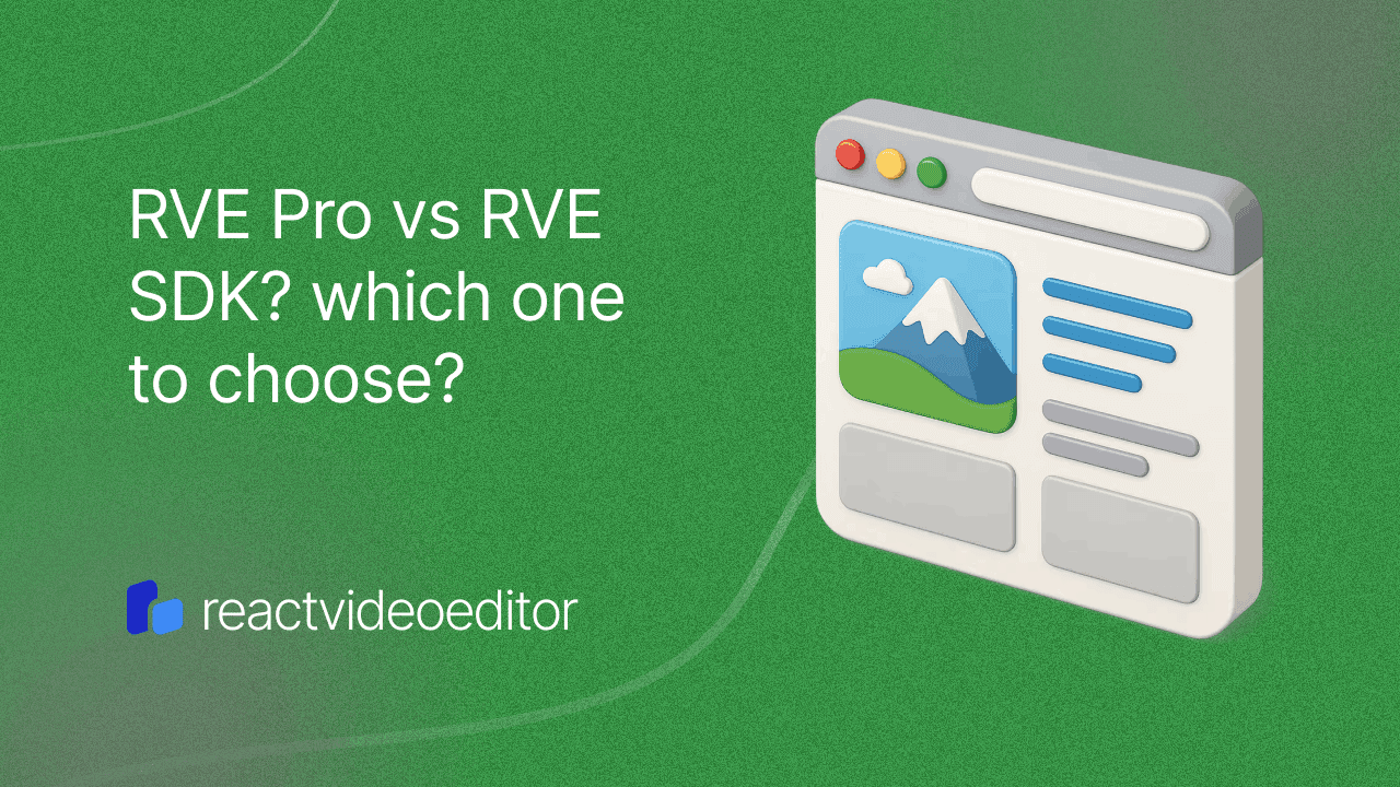 Why RVE Has Both a Source Template and an SDK