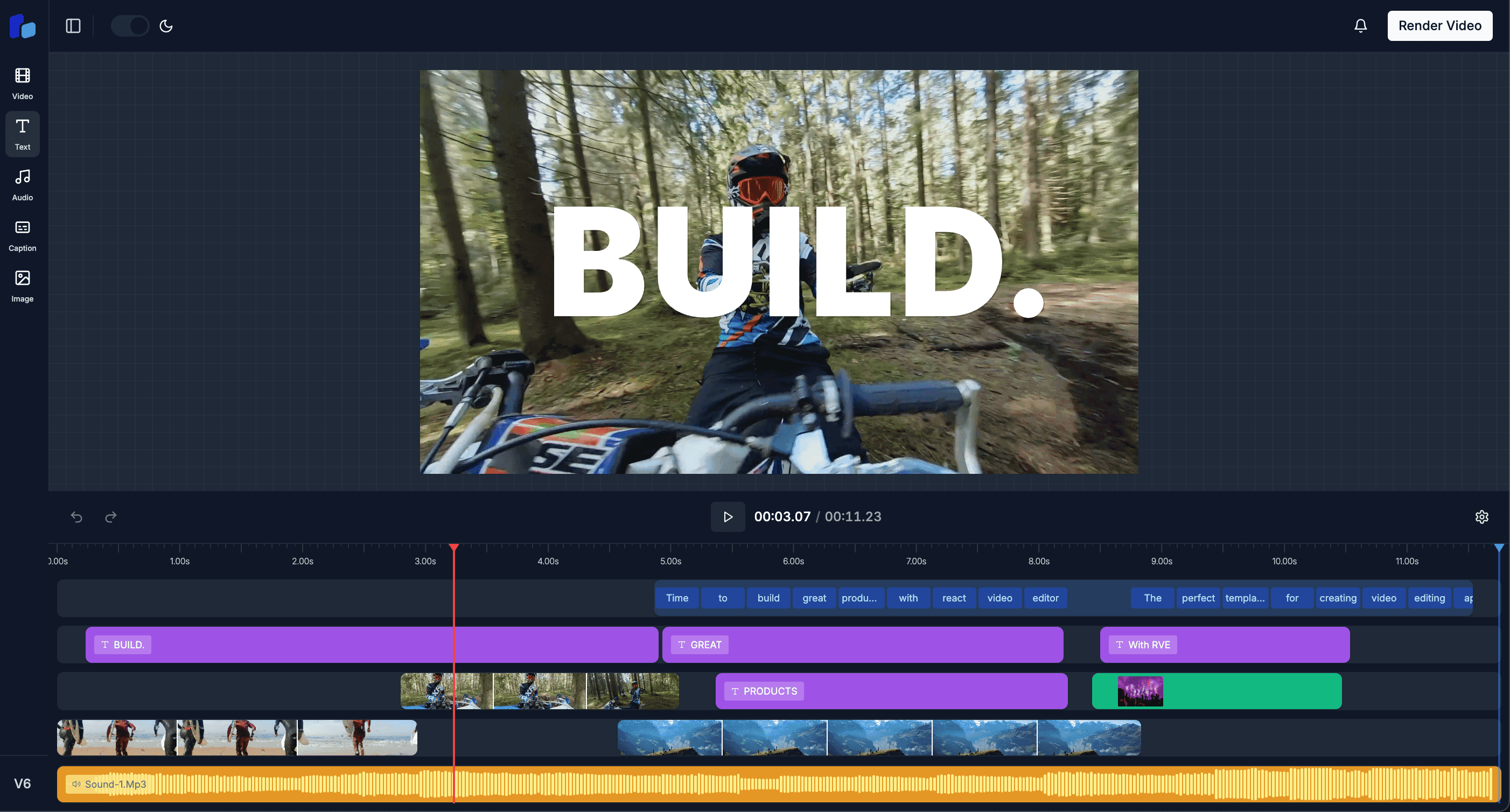 React Video Editor Overlays – Customizable Text, Image, and Video ...